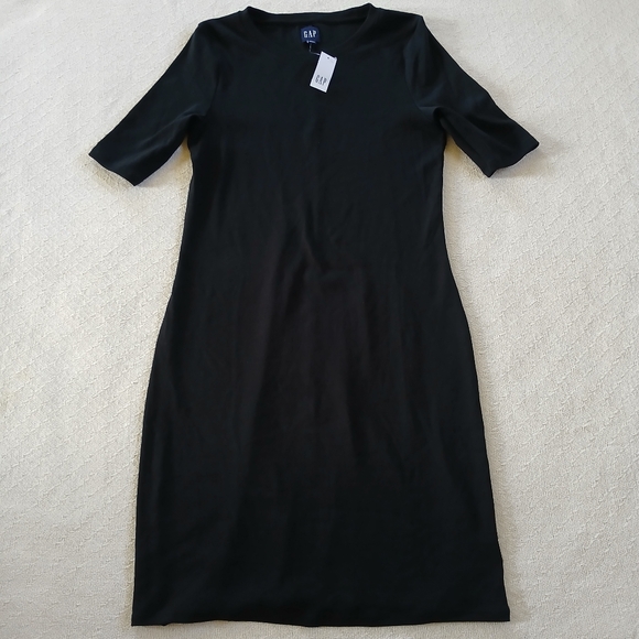 GAP Dresses & Skirts - gap ♡ elbow sleeve black dress